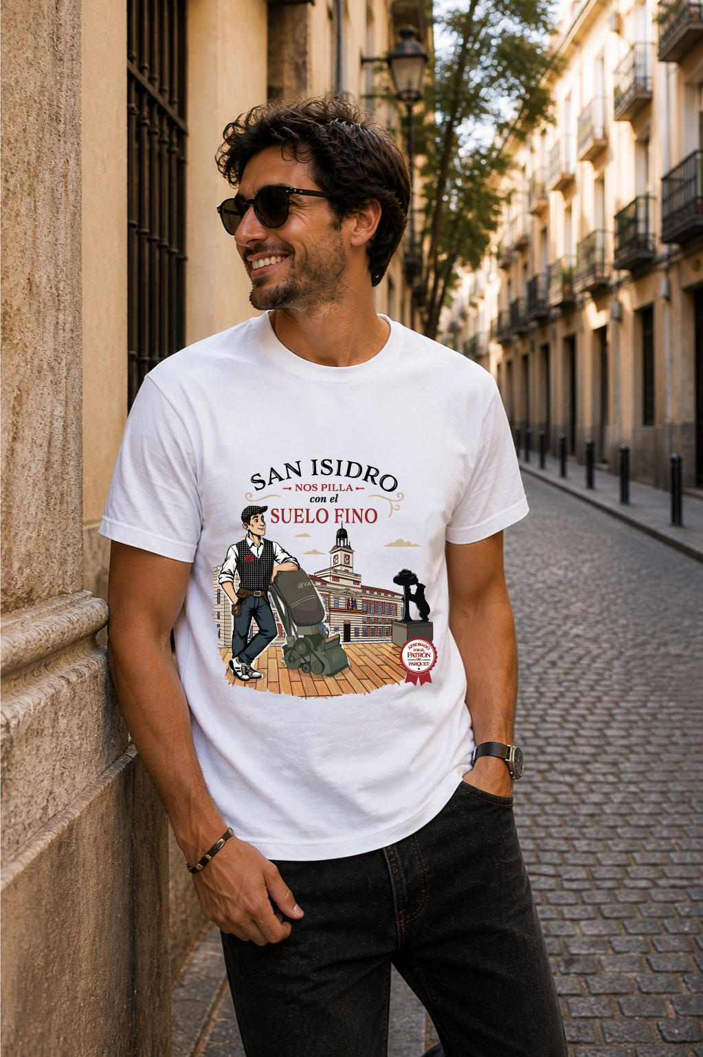 Camiseta chulapo San Isidro