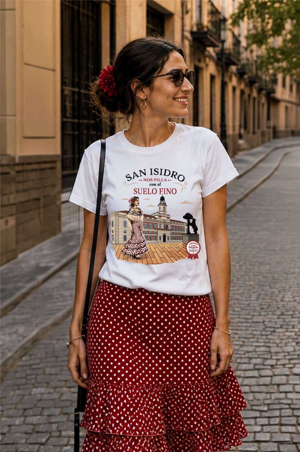 Camiseta chulapa San Isidro