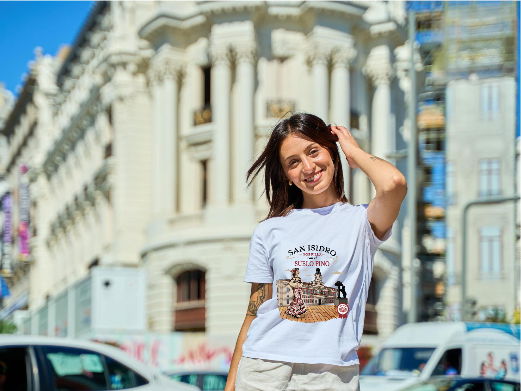 Camiseta chulapa San Isidro - Imagen 2