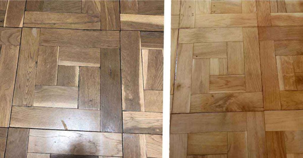 Cómo reparar parquet desgastado